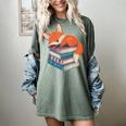 Fox Reading Book Pajama Sleep Women's Comfort Colors T-Shirt Berry Fox Reading Book Pajama Sleep Women's Comfort Colors T-Shirt Berry