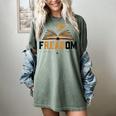 Freadom Anti Banned Books Lovers Reading Librarian Bookworm Women's Comfort Colors T-Shirt Berry