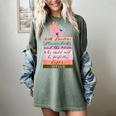 With Freedom Flowers Books And The Moon Women's Comfort Colors T-Shirt Berry