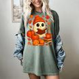 Ghost Reading Book Lovers Autumn Fall Halloween Women's Comfort Colors T-Shirt Berry