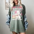 Girl Who Loves Cats And Books Cute Women's Comfort Colors T-Shirt Berry Girl Who Loves Cats And Books Cute Women's Comfort Colors T-Shirt Berry