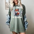 Go Away I'm Reading Book Reader Cute Fox Loves Books Women's Comfort Colors T-Shirt Berry Go Away I'm Reading Book Reader Cute Fox Loves Books Women's Comfort Colors T-Shirt Berry