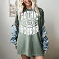 Gothic Classic Horror Thriller Book Movie Film Halloween Women's Comfort Colors T-Shirt Berry
