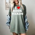 I Heart Book Nerds Book Readers Cute Women's Comfort Colors T-Shirt Berry I Heart Book Nerds Book Readers Cute Women's Comfort Colors T-Shirt Berry
