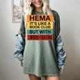 Hema Definition Like A Book Club With Swords Women's Comfort Colors T-Shirt Berry