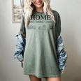 Home Stead School Grown Flowers Book Chicken Women's Comfort Colors T-Shirt Berry