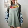 Hot Wheels Comic Book Fire Logo Women's Comfort Colors T-Shirt Berry Hot Wheels Comic Book Fire Logo Women's Comfort Colors T-Shirt Berry