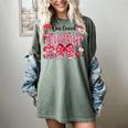 HUGvyn One Loved Teacher Valentine Book Heart Reading Bow Women's Comfort Colors T-Shirt Berry HUGvyn One Loved Teacher Valentine Book Heart Reading Bow Women's Comfort Colors T-Shirt Berry