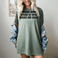 Imagine Being Afraid Of Drag Queens And Books Premium Women's Comfort Colors T-Shirt Berry