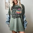 Imagine Being Afraid Of Drag Queens And Books Women's Comfort Colors T-Shirt Berry