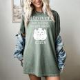 Introvert But Willing To Talk About Cats Women's Comfort Colors T-Shirt Berry Introvert But Willing To Talk About Cats Women's Comfort Colors T-Shirt Berry