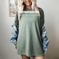 Introverted But Willing To Discuss Plants Women's Comfort Colors T-Shirt Berry