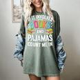 If It Involves Books And Pajamas Count Me In Women's Comfort Colors T-Shirt Berry If It Involves Books And Pajamas Count Me In Women's Comfort Colors T-Shirt Berry