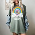 It's Book Fair Week Librarian Library Literacy Reading Women's Comfort Colors T-Shirt Berry