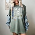 Never Judge a Book By Its Cover Women's Comfort Colors T-Shirt Berry