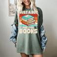 Just A Boy Who Loves Books Reading Bookworm Boys Kids Women's Comfort Colors T-Shirt Berry Just A Boy Who Loves Books Reading Bookworm Boys Kids Women's Comfort Colors T-Shirt Berry
