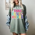 Just a Girl Who Loves Books Reader Girls Bookish Women Women's Comfort Colors T-Shirt Berry