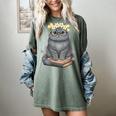 Just A Girl Who Loves Cats & Books Bookish Women Women's Comfort Colors T-Shirt Berry