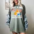Just A Girl Who Loves Dogs And Books Reading Dog Puppy Lover Women's Comfort Colors T-Shirt Berry Just A Girl Who Loves Dogs And Books Reading Dog Puppy Lover Women's Comfort Colors T-Shirt Berry
