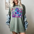 Just A Girl Who Loves Dragons And Books Cute Dragon Reading Premium Tri-Blend Women's Comfort Colors T-Shirt Berry