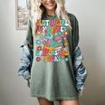 Just A Girl Who Loves Dragons And Books Reading Bookworm Women's Comfort Colors T-Shirt Berry