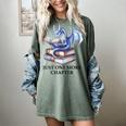 Just One More Chapter Book Dragon Reading Book Lover Bookish Women's Comfort Colors T-Shirt Berry