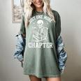 Just One More Chapter Skeleton Reader Reading Book Lover Women's Comfort Colors T-Shirt Berry Just One More Chapter Skeleton Reader Reading Book Lover Women's Comfort Colors T-Shirt Berry