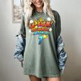 Kids Ka-Blam 7 Year Old Boys 7th Birthday Comic Book Super Hero Women's Comfort Colors T-Shirt Berry Kids Ka-Blam 7 Year Old Boys 7th Birthday Comic Book Super Hero Women's Comfort Colors T-Shirt Berry
