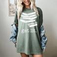 Let's Get Lit Books Women's Comfort Colors T-Shirt Berry