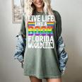 LGBTQ Quote Live Life Like A Banned Rainbow Book Women's Comfort Colors T-Shirt Berry LGBTQ Quote Live Life Like A Banned Rainbow Book Women's Comfort Colors T-Shirt Berry