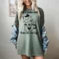 Life Is Better With Books Cats And Coffee Shirt Women's Comfort Colors T-Shirt Berry
