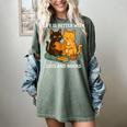 Life Is Better With Cats And Books Cute Cat Lover Women's Comfort Colors T-Shirt Berry