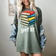 Get Lit With Books Women's Comfort Colors T-Shirt Berry Get Lit With Books Women's Comfort Colors T-Shirt Berry