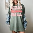 Literacy And Justice For All Book Lover Women's Comfort Colors T-Shirt Berry