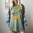 Little Cute Superhero Brother Comic Book Baby Bro Women's Comfort Colors T-Shirt Berry