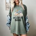 Live Laugh & Love Books Reading Butterfly Book Lover Bookish Premium Women's Comfort Colors T-Shirt Berry Live Laugh & Love Books Reading Butterfly Book Lover Bookish Premium Women's Comfort Colors T-Shirt Berry