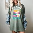 Take a Look It's In a Book Teacher Reading Apparel Women's Comfort Colors T-Shirt Berry Take a Look It's In a Book Teacher Reading Apparel Women's Comfort Colors T-Shirt Berry