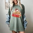 Love Book Coffee Heart Coquette Bow Valentines Day Women's Comfort Colors T-Shirt Berry Love Book Coffee Heart Coquette Bow Valentines Day Women's Comfort Colors T-Shirt Berry