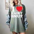 I Love Fairy Smut Book Lover Saying Women's Comfort Colors T-Shirt Berry