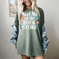Meet Me At The Book Store Women's Comfort Colors T-Shirt Berry Meet Me At The Book Store Women's Comfort Colors T-Shirt Berry
