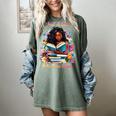 Melanin Book Month Honoring Past Inspiring Pride Women's Comfort Colors T-Shirt Berry