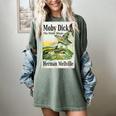 Moby Dick Book Cover Illustration Women's Comfort Colors T-Shirt Berry
