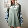 Nope Not Today Ostrich Sarcastic Introvert Humor Women's Comfort Colors T-Shirt Berry Nope Not Today Ostrich Sarcastic Introvert Humor Women's Comfort Colors T-Shirt Berry
