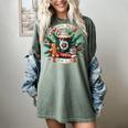 North Pole Book Club Books Reading Mug Gingerbread Women's Comfort Colors T-Shirt Berry