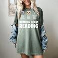 Nothing Beats Reading Librarian Book Bookworm Women's Comfort Colors T-Shirt Berry