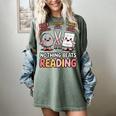 Nothing Goes Beyond Reading Rock Paper Scissors Book Women's Comfort Colors T-Shirt Berry