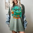 Octopus Reading Book Reading Bookworm Reader Women's Comfort Colors T-Shirt Berry