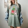 Oh What Fun It Is To Read Book Christmas Tree Premium Tri-Blend Women's Comfort Colors T-Shirt Berry