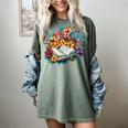 Open Book With Colorful Floral Reading Magic Women's Comfort Colors T-Shirt Berry