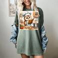Owl Learning To Cook With Cookbook Chef Apron Stove Cooking Women's Comfort Colors T-Shirt Berry